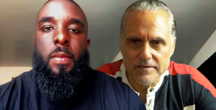 Maurice Benard and Freddie Stevenson on General Hospital