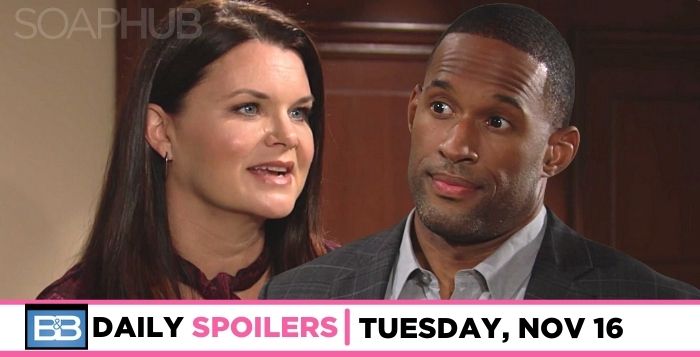 B&B spoilers for Tuesday, November 16, 2021