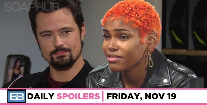 B&B spoilers for Friday, November 19, 2021