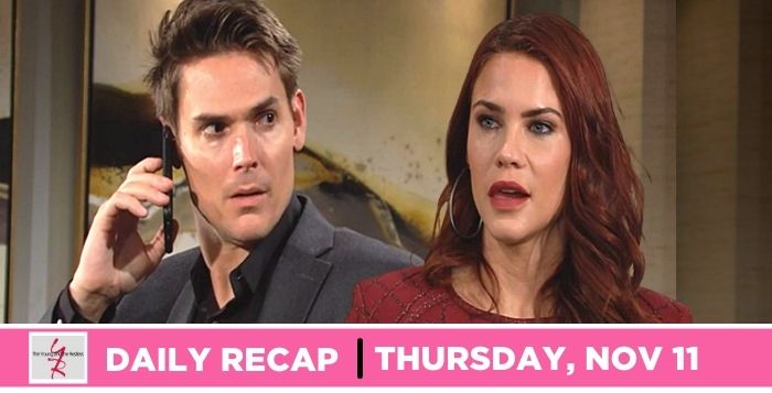 The Young and the Restless recap for Thursday, November 11, 2021