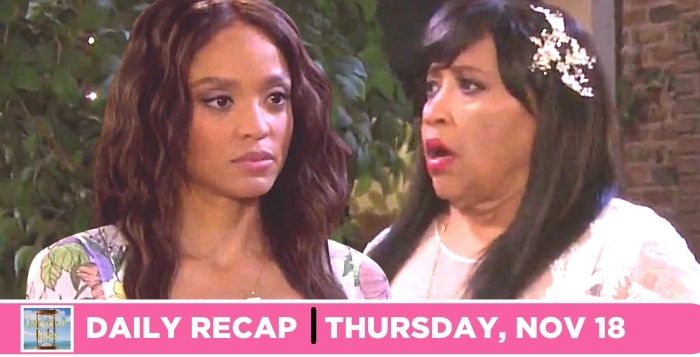 Days of our Lives recap for Thursday, November 18, 2021
