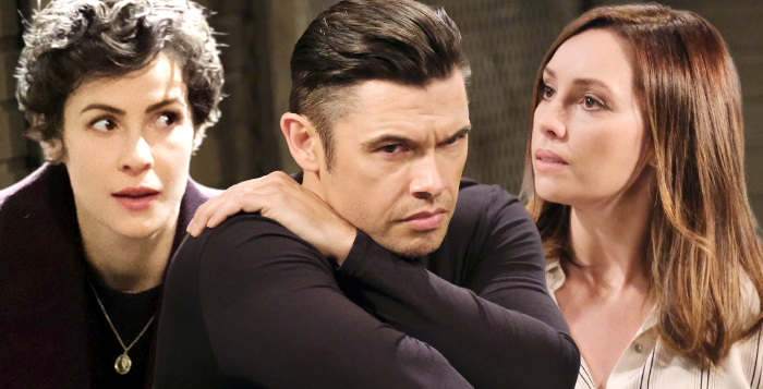 Gwen, Xander, and Sarah on Days of our Lives