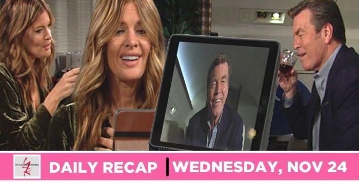 the young and the restless recap for wednesday, november 24, 2021.