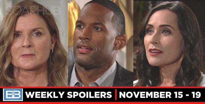 B&B spoilers for November 15 - 19, 2021