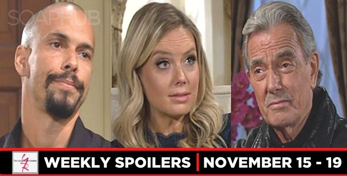 Y&R spoilers for November 15 – November 19, 2021