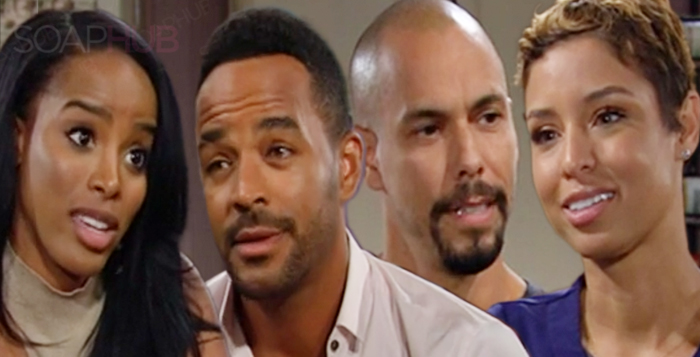 Y&R spoilers Imani Nate Devon Elena