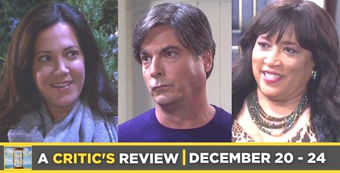 Days of our Lives Critic's Review for December 20 - December 24, 2021
