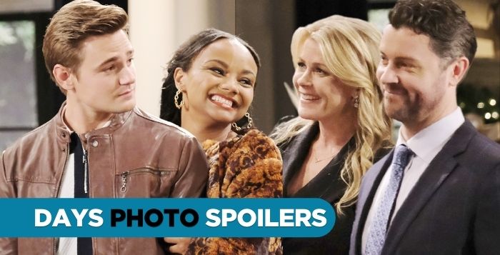 DAYS Spoilers Johnny DiMera, Chanel Dupree, Sami Brady DiMera, EJ DiMera on Days of our Lives