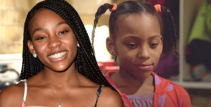 General Hospital star Sydney Mikayla as Gabby Douglas