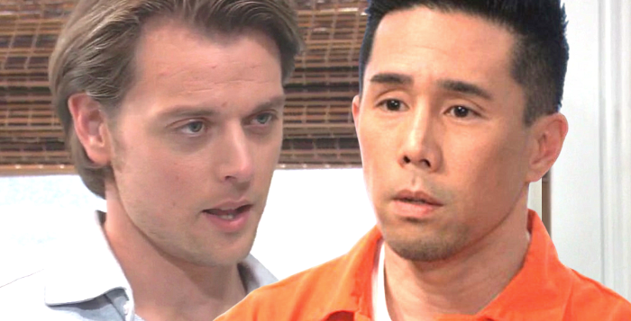 General Hospital Michael Corinthos Quartermaine and Brad Cooper
