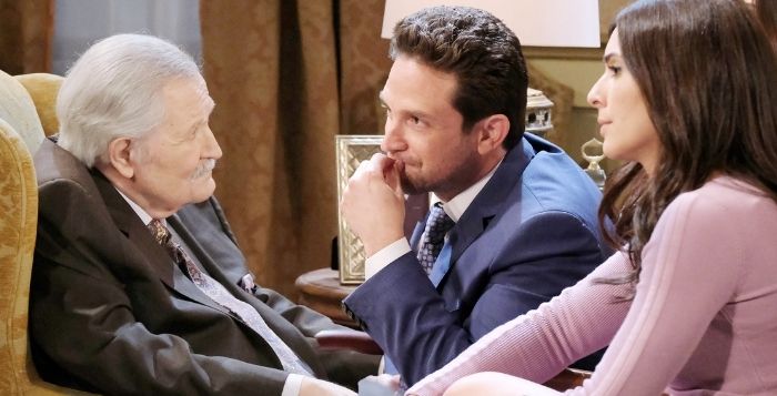Victor Kiriakis, Gabi Hernandez, and Jake DiMera on Days of our Lives