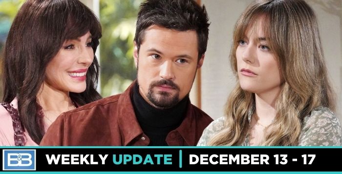 B&B Spoilers Weekly Update The Bold and the Beautiful