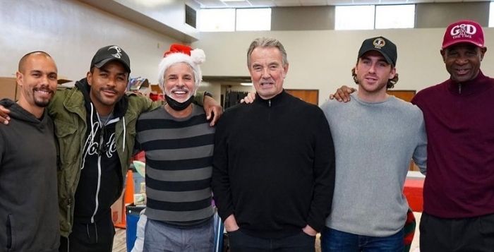 Y&R Stars Sean Dominic, Bryton James, Eric Braeden