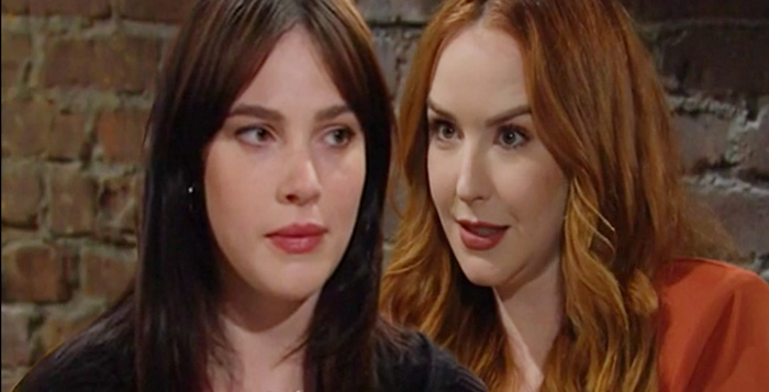 Young and the Restless Tessa Porter Mariah Copeland