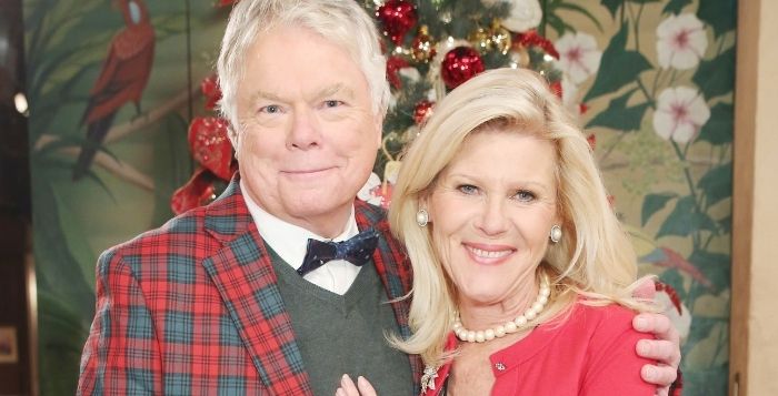 Charlie Webber and Pam Douglas on The Bold and the Beautiful