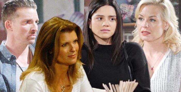 Young and the Restless Sheila, Dylan, Lola, Avery