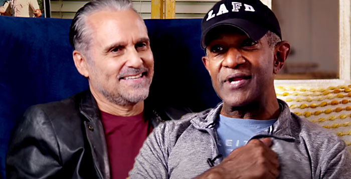Maurice Benard and Rif Hutton