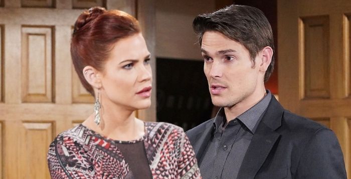 The Young and the Restless Sally and Adam