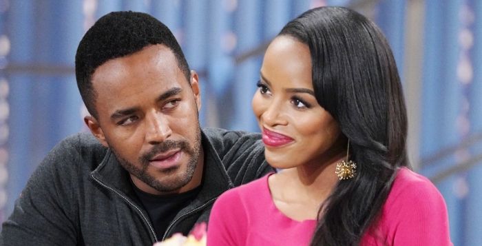 The Young and the Restless Nate and Imani