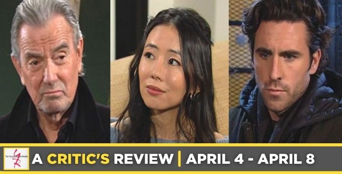 Critic’s Review of Young and the Restless for April 4 – April 8, 2022