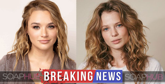 Y&R Hunter King and Allison Lanier