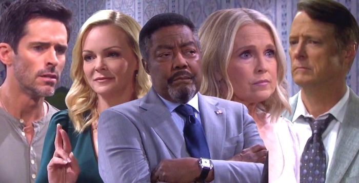 Days of our Lives Shawn, Belle, Abe, Jack, Jennifer