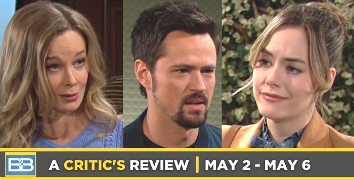 Critic’s Review of Bold and the Beautiful for May 2 – May 6, 2022