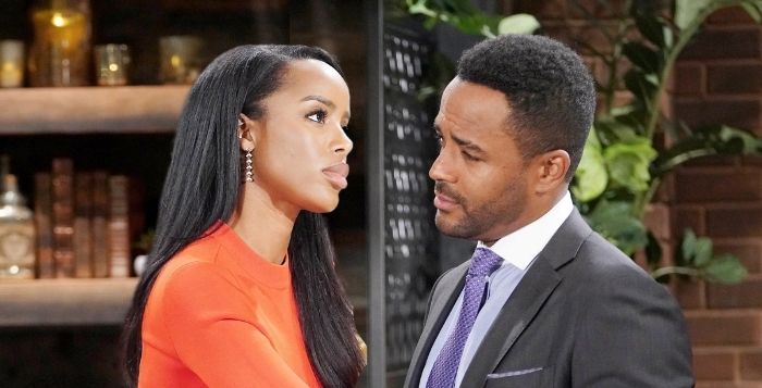 Young and the Restless Imani and Nate