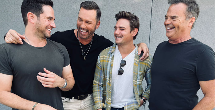 Day Players Wally Kurth, Eric Martsolf, Carson Boatman, and Brandon Barash