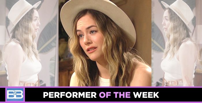 Soap Hub Performer of the Week for B&B: Annika Noelle