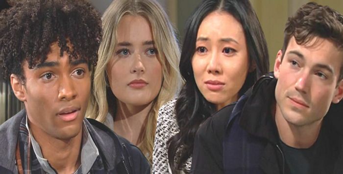 The Young and the Restless Moses, Faith, Allie, Noah