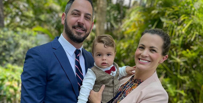Melissa Claire Egan and Family The Young and the Restless