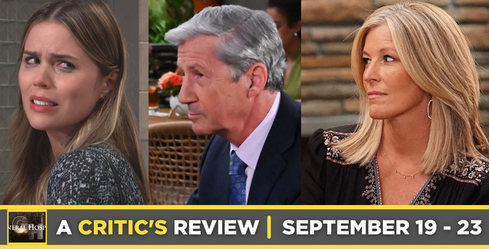 General Hospital Critic's Review for September 19 – September 23, 2022
