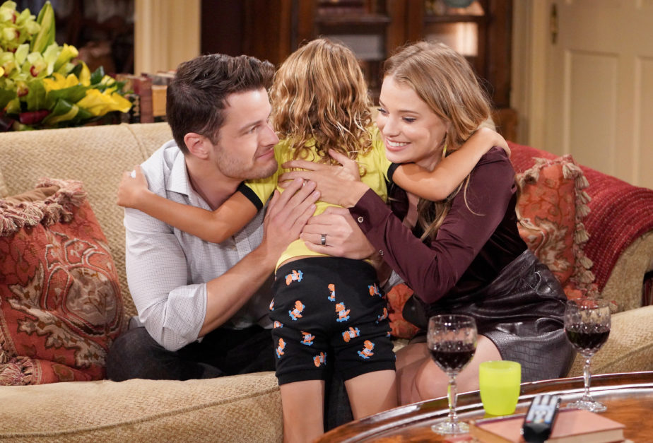 Allison Lanier, Michael Mealor, Kellen Enriquez "The Young and the Restless"
