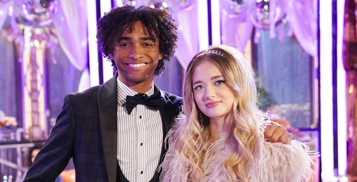 Moses Winters Faith Newman The Young and the Restless
