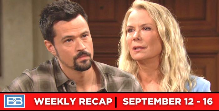 The Bold and the Beautiful recaps for September 5 – September 9, 2022