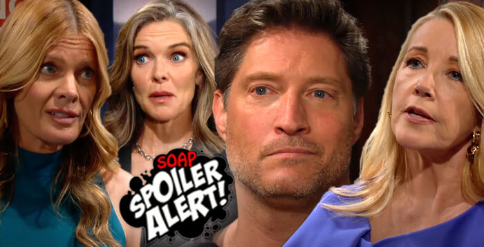 Y&R Spoilers Deacon Sharpe, Nikki Newman, Diane Jenkins, and Phyllis Summers.