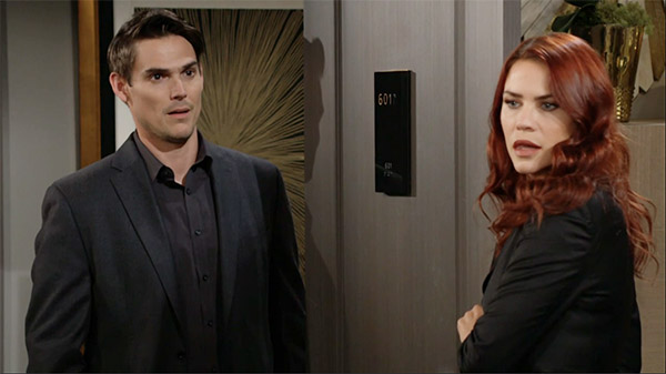 Adam Newman and Sally Spectra