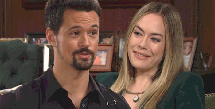 The Bold and the Beautiful Thomas Forrester Hope Logan Spencer