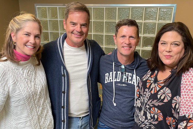 Kassie DePavia and Wally Kurth