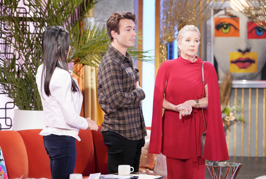 Y&R Spoilers Recap Melody T. Scott, Rory Gibson, Kelsey Wang "The Young and the Restless"