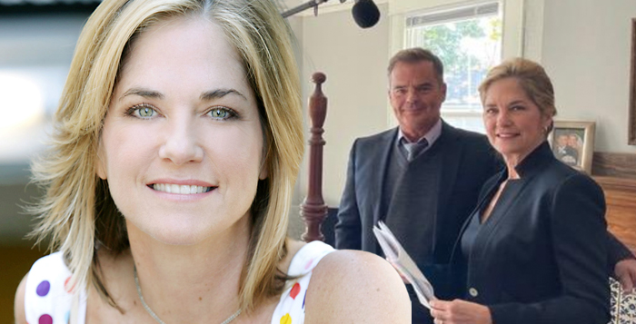 Kassie DePaiva and Wally Kurth