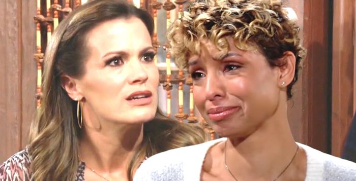 The Young and the Restless Chelsea Lawson and Elena Dawson