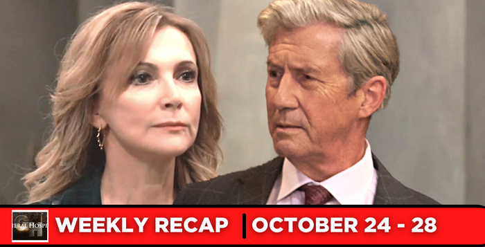 General Hospital recaps for October 24 – October 28, 2022,