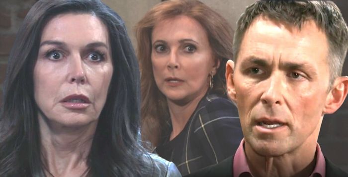 General Hospital Anna Devane, Valentin Cassadine, Holly Sutton