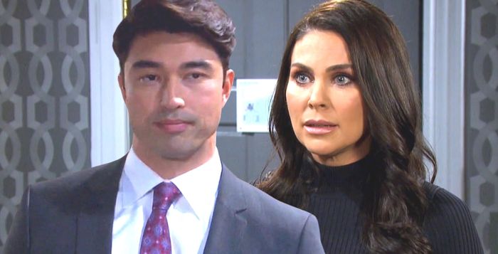 Days of our Lives Chloe Lane and Li Shin