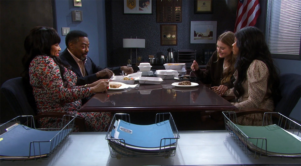 Days of our Lives Chanel, Abe, Allie, Paulina