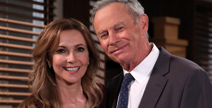 Emma Samms and Tristan Rogers GH
