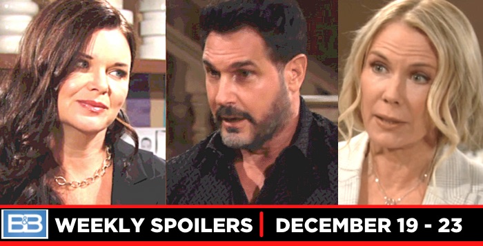 B&B spoilers for December 19 - 23, 2022