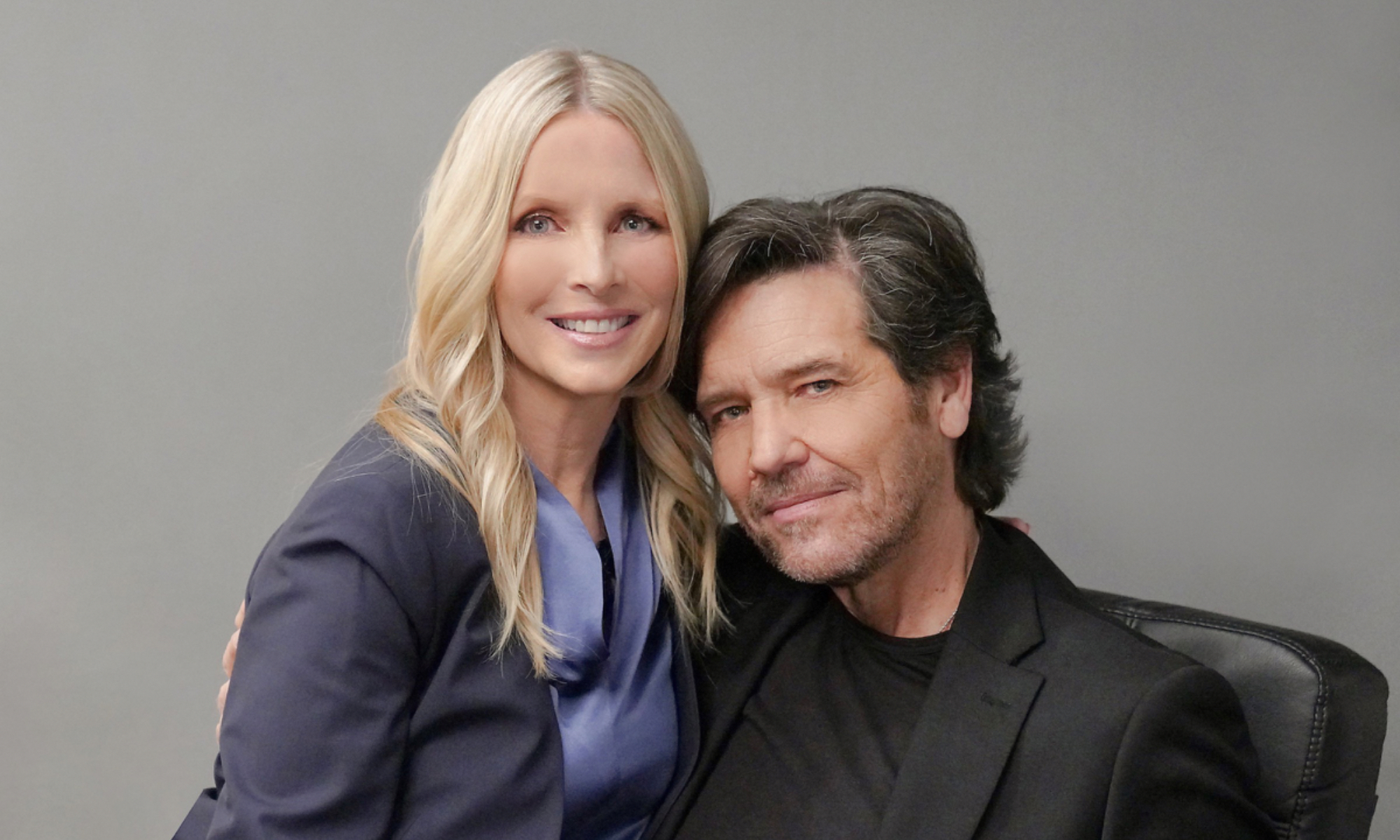Michael Damian and Lauralee Bell